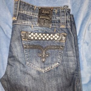 Rock Revival Blue Men's Jeans
